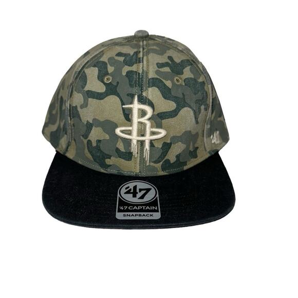 NWT! '47 Captain Houston Rockets Camo Hat - One Size - Picture 4 of 9